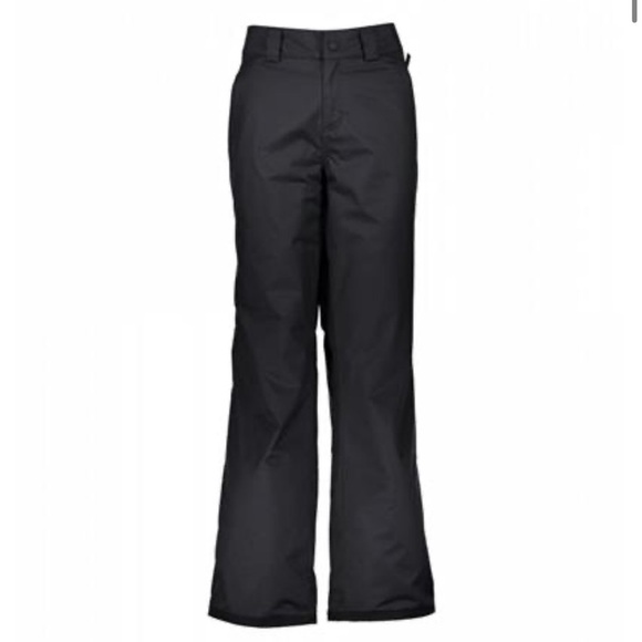 Obermeyer Keystone Pant Black Womens Snowboarding Skiing Waterproof Sz 12 Short - Picture 1 of 16